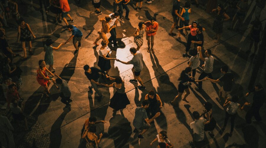 people dancing