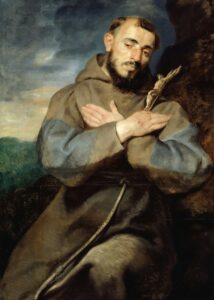 St. Francis by Peter Paul Rubens